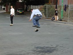 Skateboarders