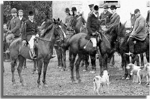 Brecon Hounds at Tregunter