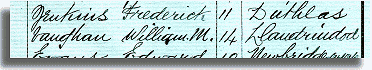 Delwedd yn dangos dyfyniad o adroddiadau dyddiol y cwnstabliaid yn Rhagfyr 1891. Cliciwch ar y ddelwedd i weld fersiwn fwy